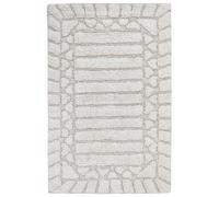 Bath Mat TEKKE Light Beige 60 x 90 cm Cotton