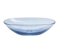Countertop Basin MOENGO 540 x 360 mm Solid Surface Blue