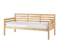 Daybed Wood THEZA 90 x 200 cm (EU Single) Natural