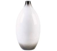 Beliani Decorative Vase Baeza Ceramic 46 Cm White