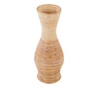 Beliani Decorative Vase Trinisa 50 Cm Rattan Natural