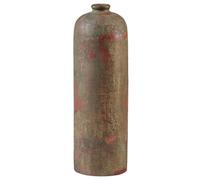 Beliani Decorative Vase Ubeda 41 Cm Ceramic Green
