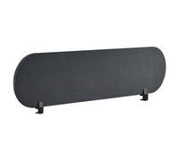 Beliani Desk Screen Sparky Dark Grey