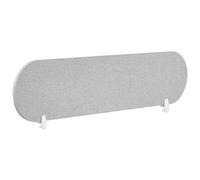 Beliani Desk Screen Sparky Light Grey