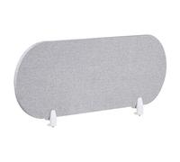 Beliani Desk Screen Sparky Light Grey