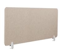 Beliani Desk Screen Split Beige
