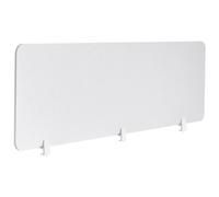 Beliani Desk Screen Split Off-White