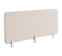 Beliani Desk Screen Wally Beige