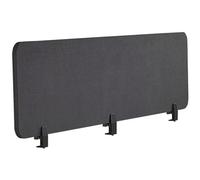 Beliani Desk Screen Wally Dark Grey