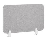 Beliani Desk Screen Wally Light Grey