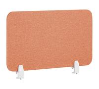 Beliani Desk Screen Wally Light Red
