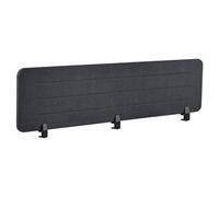 Beliani Desk Screen Ziggy Dark Grey