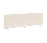 Beliani Desk Screen Ziggy Light Beige