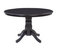 Beliani Dining Table Akron Black 120 Cm 120 Cm