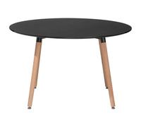 Dining Table BOVIO Black 120 cm 120 cm