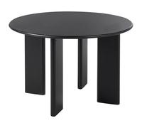 Beliani Dining Table Cosmo Black 120 Cm 120 Cm