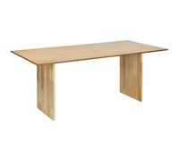 Dining Table MOORA Natural Ash Wood 180 cm 90 cm