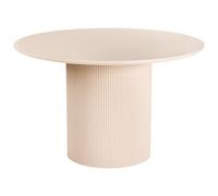 Dining Table NEWELL Light Beige 120 cm 120 cm