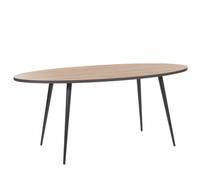 Dining Table OTTAWA Light Brown 90 cm 180 cm