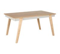 Dining Table PHOLA Light Oak 150 cm 90 cm