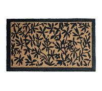 Doormat NUNIVAK Natural 45 x 75 cm Leaf Coir