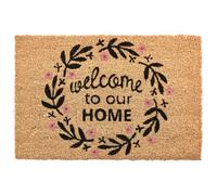 Doormat SAYAN Natural 40 x 60 cm Text Coir