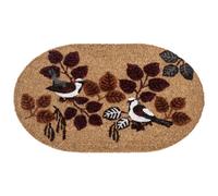 Beliani Doormat Toolik Natural 45 X 75 Cm Bird Coir