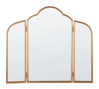 Beliani Dressing Table Mirror Savilly Gold