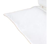 Beliani Duck Feathers And Down Duvet Medium Warm 200 X 200 Cm White Eiger