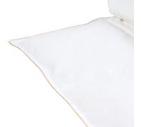 Beliani Duvet Duck Down 8 Tog Medium Warm Eiger 150 X 200 Cm