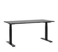 Beliani Electric Adjustable Standing Desk Destin Ii 160 Cm 72 Cm Black