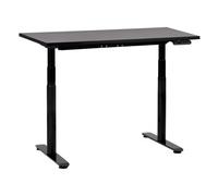 Beliani Electric Adjustable Standing Desk Destinas Black 120 Cm 72 Cm