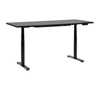 Beliani Electric Adjustable Standing Desk Destinas Black 180 Cm 80 Cm