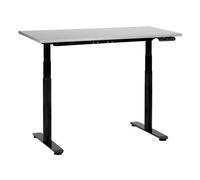 Electric Adjustable Standing Desk DESTINAS Grey/ Black 120 cm 72 cm