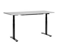 Beliani Electric Adjustable Standing Desk Destinas Grey/ Black 160 Cm 72 Cm