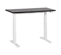 Beliani Electric Adjustable Standing Desk Destines 120 Cm 72 Cm Black/ White