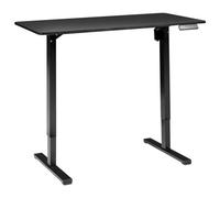 Beliani Electric Adjustable Standing Desk Tavares Black 120 Cm 60 Cm