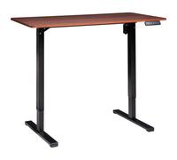 Beliani Electric Adjustable Standing Desk Tavares Brown/ Black 120 Cm 60 Cm