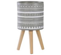 Elevated Plant Pot NAUSA 30 cm Light Grey