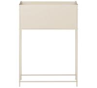 Elevated Plant Pot TAPIEN Metal 70 cm Beige