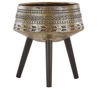 Elevated Plant Pot VARDIANI 50 cm Gold