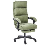 Beliani Executive Chair Eaton Chenille Green