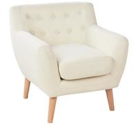 Armchair MOTALA Fabric Light Beige