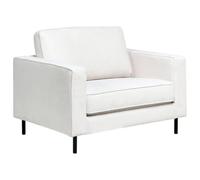 Beliani Armchair Savalen Fabric Off-White