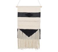 Beliani Fabric Wall Hanging Daska Cotton 107 Cm Beige