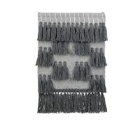 Fabric Wall Hanging JIWA Cotton 106 cm Grey