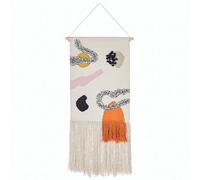 Beliani Fabric Wall Hanging KALAT Cotton 123 cm Multicolour, Multi