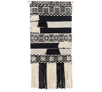 Beliani Fabric Wall Hanging Muridke Cotton 145 Cm Beige