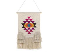 Beliani Fabric Wall Hanging Vehari Cotton 104 Cm Multicolour