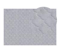 Beliani Faux Fur Rug Gharo Grey 160 X 230 Cm